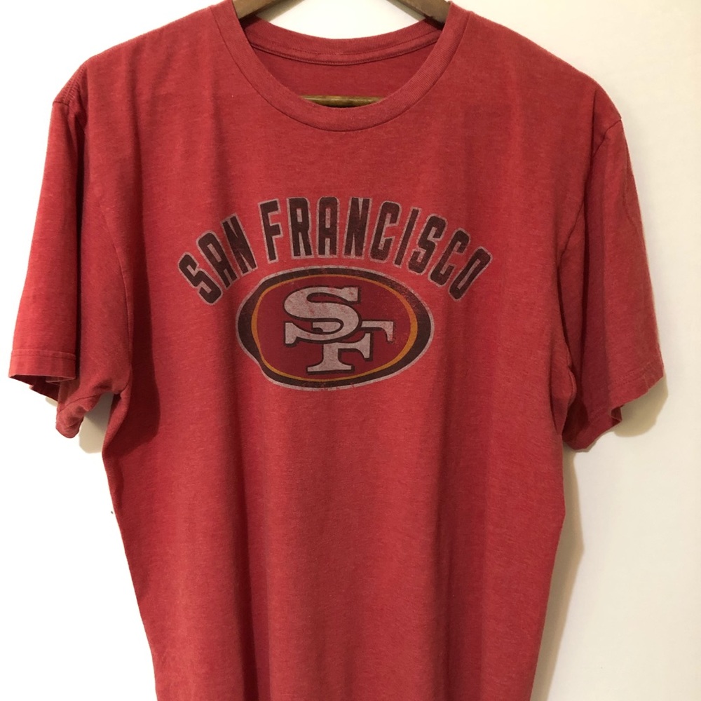 NFL Team Apparel San Francisco T-shirt Red Large